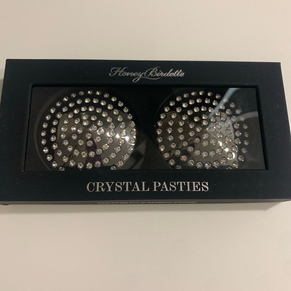 Brand New Honey Birdette Crystal Pasties